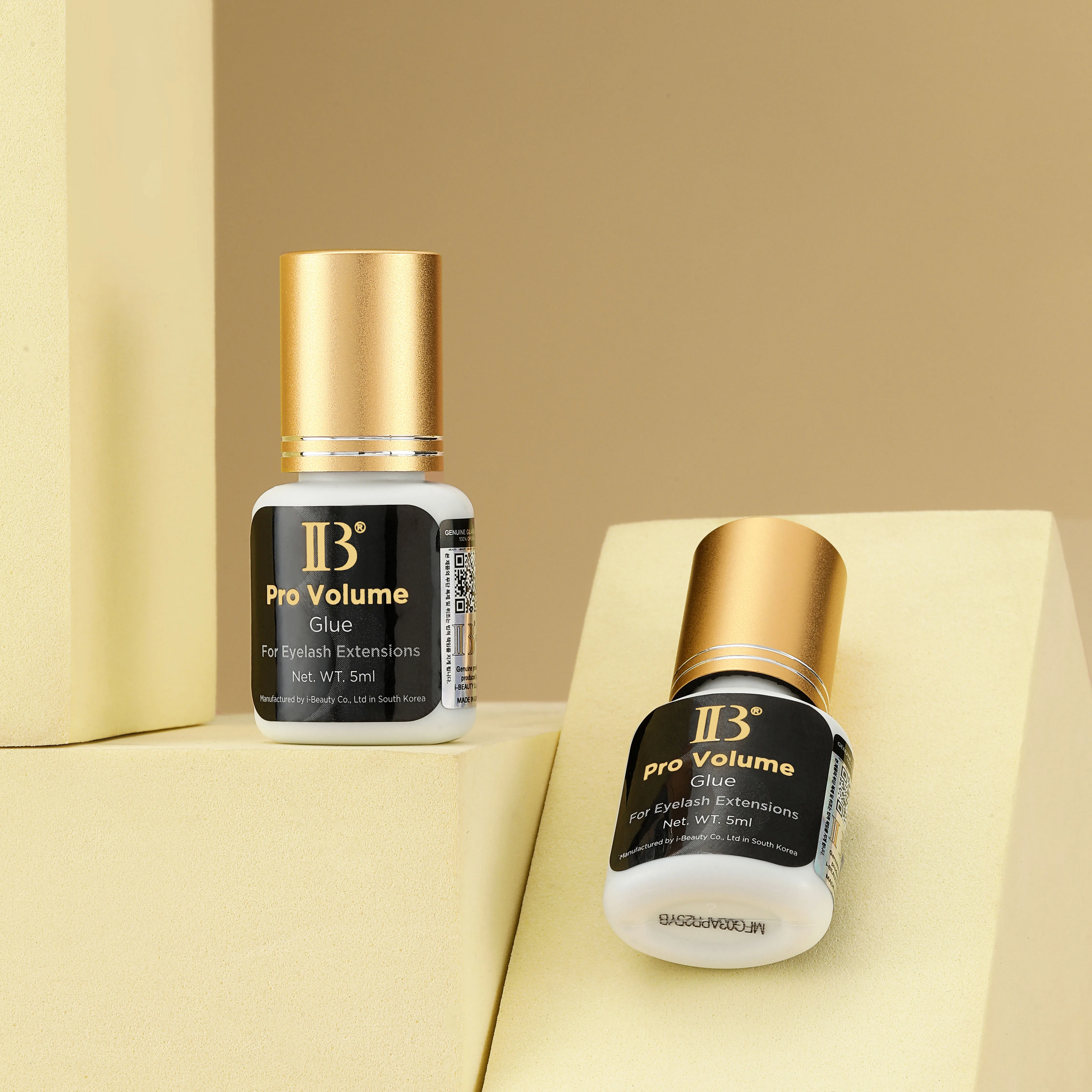 Фото I-Beauty Glue для наращивания ресниц 0,5 s, сухой клей Provolume для русского наращивания ресниц, сохраняющий клей 7 ложек, Южная Корея №2