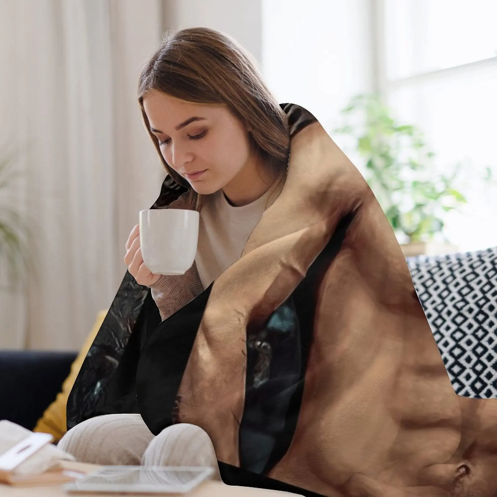 Декоративное одеяло Jason Momoa декоративные одеяла для диванов