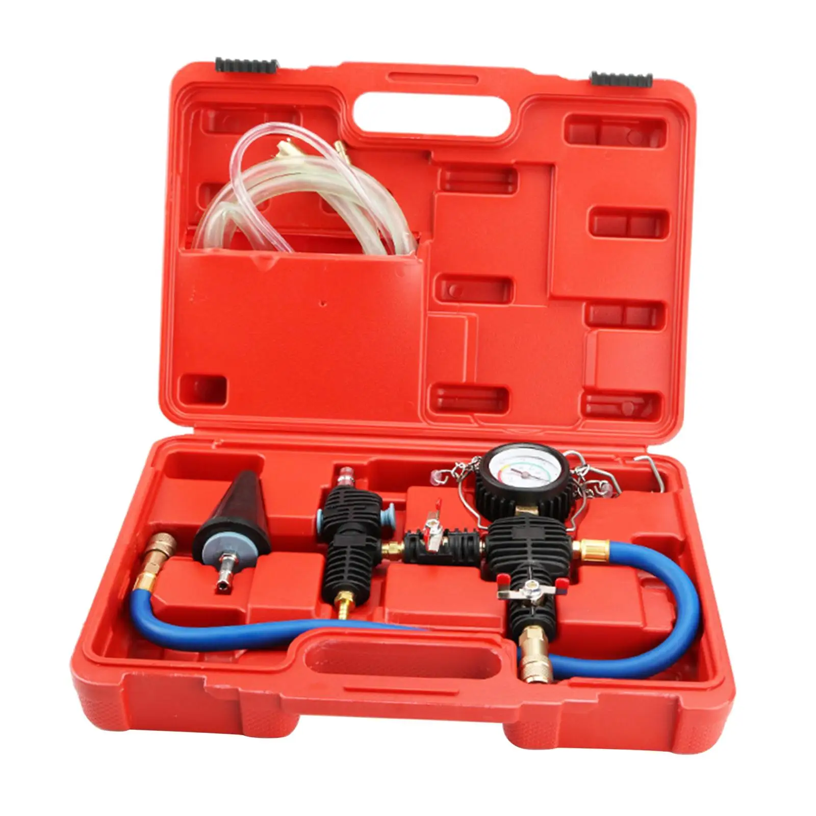 Auto Engine Cooling System Vacuum Purge Radiator Coolant Refill Tool Kit Water Tank Antifreeze Filler Set for Truck Car | Автомобили и