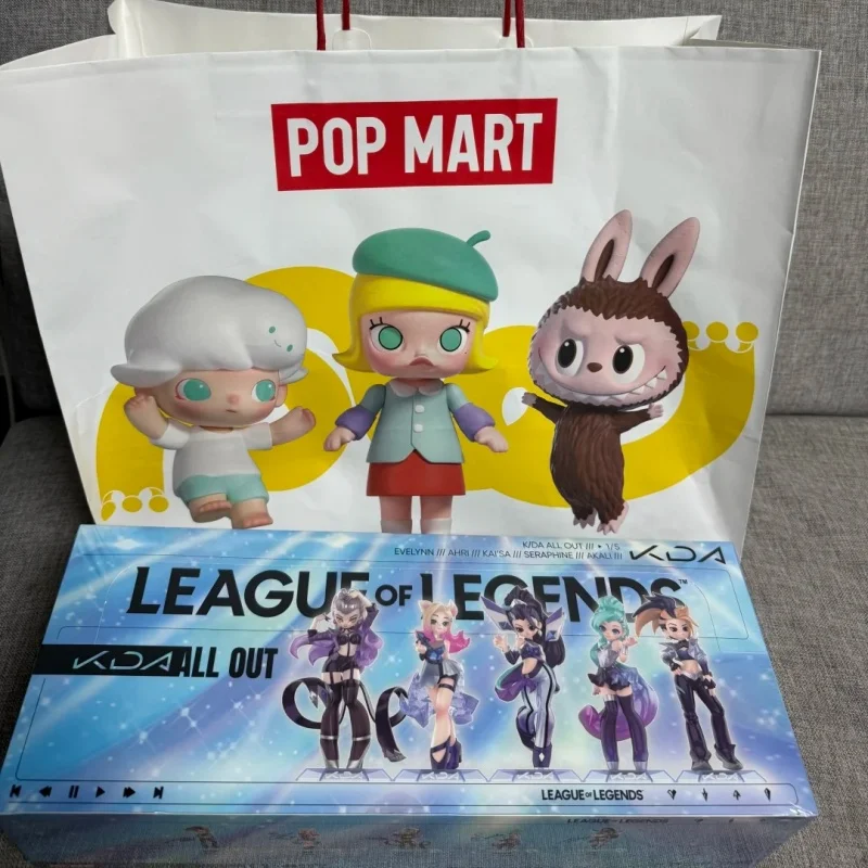 POP MART Blind Box Mystery Box League Of Legends KDA All Out Series: Аниме-фигурки, украшения для рабочего стола, коллекционные подарки (art.: 3920dc1511b54) - 3920dc1511b54