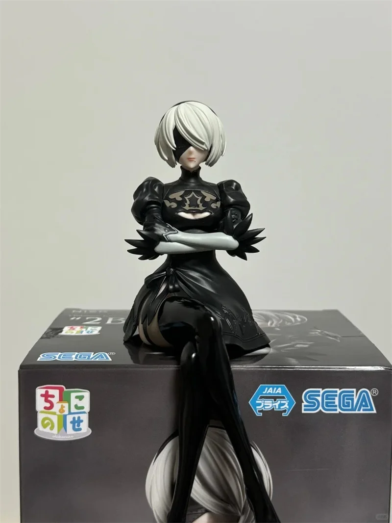 В наличии SEGA PM TV Ver. NieR:Automata Ver1.1a Yorha No. 2 Тип B ПВХ 18 см аниме экшн-Фигурки Коллекция