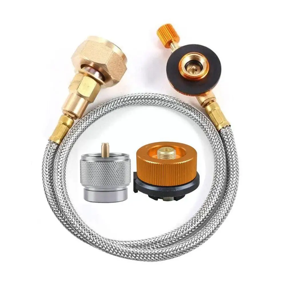 

Наружная газовая горелка, надувной клапан, конвертер, аксессуары, плетеный шланг, клапан, газовая печь, разъем для подключения горелки Tank R7V9