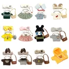 30 см игрушечная утка лалафан, набор одежды, плюшевые игрушки, Мультяшные Flifan Lalafanfan, утка, одежда для утки, медведь, мягкие куклы, аксессуары