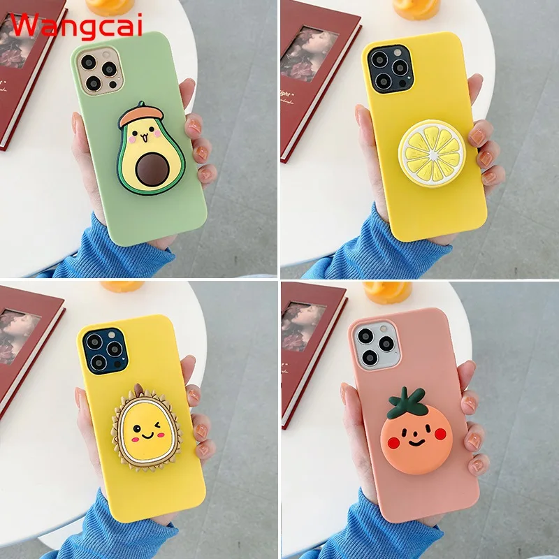 For iPhone 14 13 Pro Max mini SE 5 5S Case Fruit Avocado Orange Strawberry Peach Cute Cover |