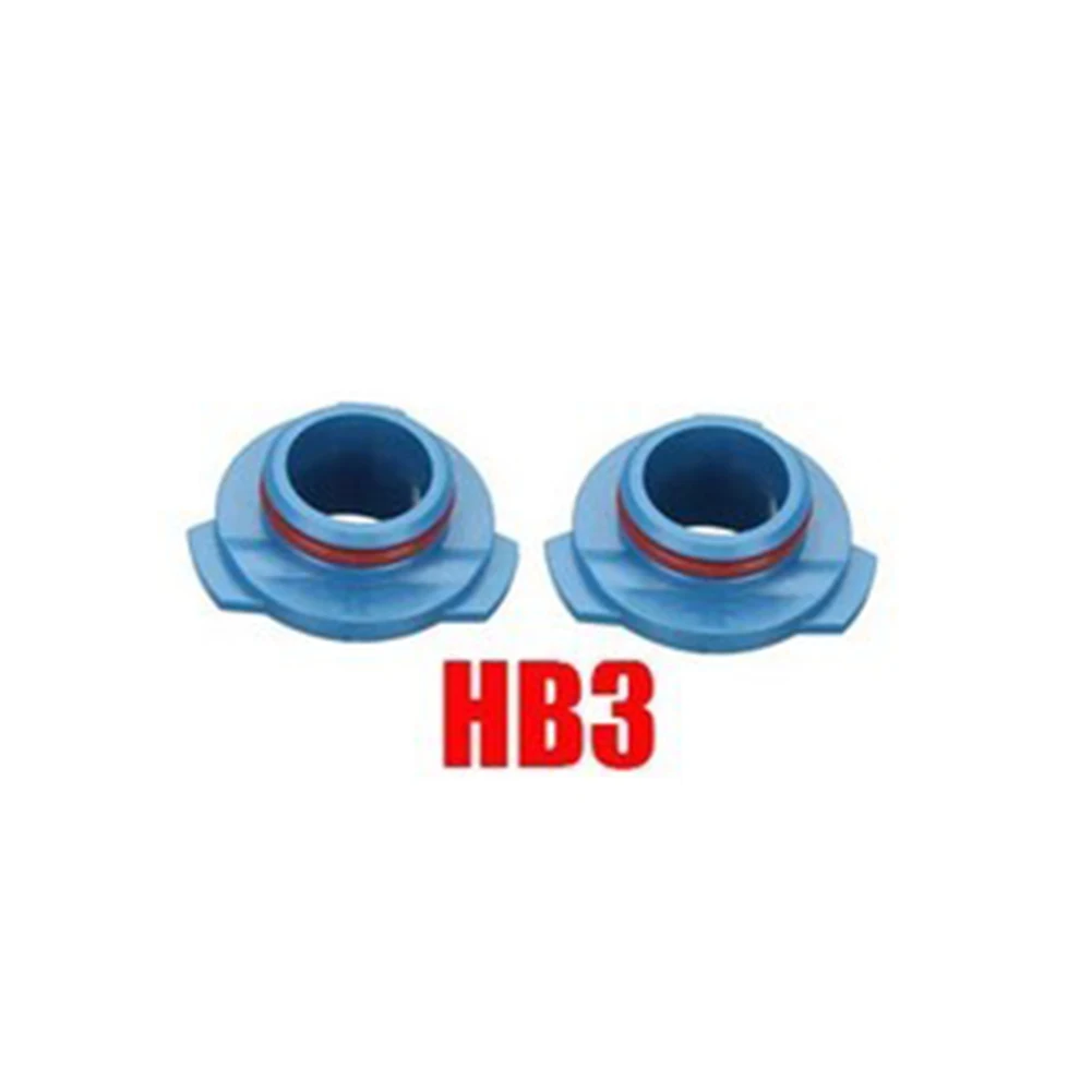 

2Pcs Car Headlight Bulb Base H4/H7/HB3/HB4 Blue LED Card Holder LED Lamp Holder Bracket PVC High Quality Car Light Parts