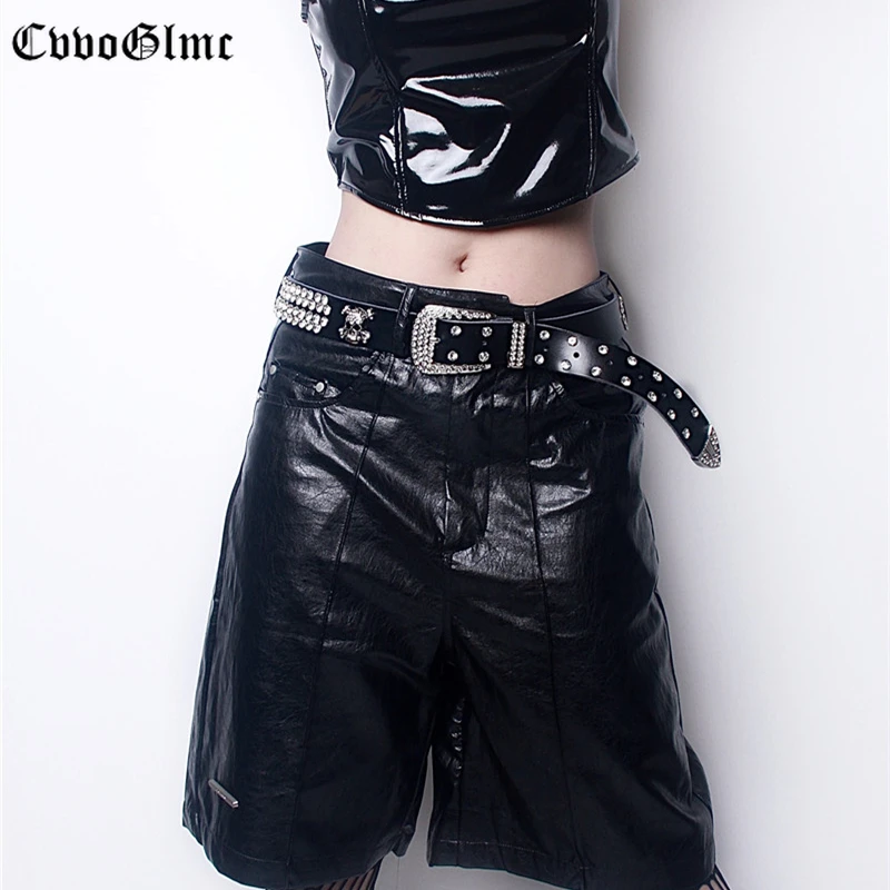 Ремень в стиле панк Западный украшенный блестками женский мужской модный