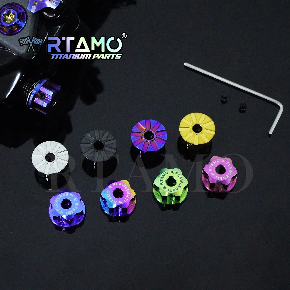 RTAMO Gr5 титановая Регулируемая Гайка Для Brembo RCS/CC