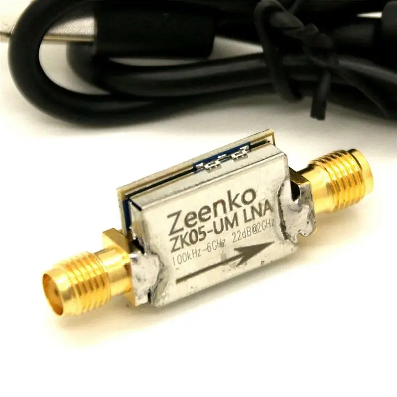 Фото 2X Zeenko UM Series Low Noise Amplifier USB Type-C Interface 20Db High Gain LNA RF Power Preamplifier Module ZK05-UM №5