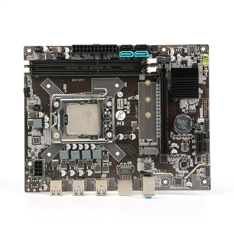 X79 Motherboard Kit With Xeon E5 2430 CPU Processor LGA 1356 Set 8GB DDR3 ECC RAM Memory Support M.2 NVME ALL New Motherboard