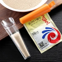 yeast measuring cup with sealing clip clamp meter device accuracy cake bread baking kitchen tools measuring cups and spoons