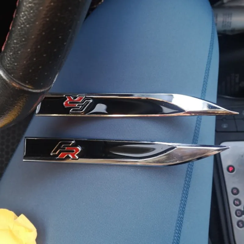 

1 пара, значок-эмблема из цинкового сплава с логотипом FR