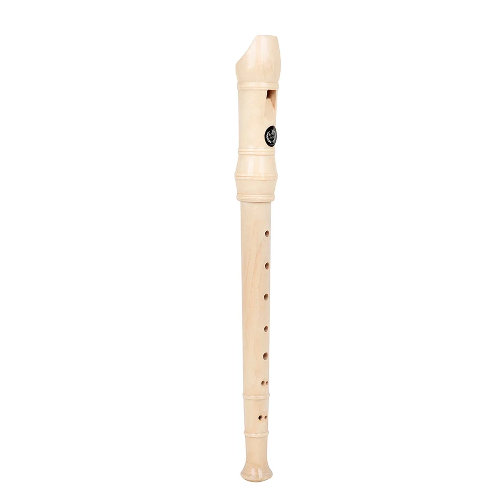 

Recorder Flute Wooden Soprano Stick Baroque Whistle Maple Beginner Slide Key Cleaningcase Clarinet Bag Descant Sopranino Alto