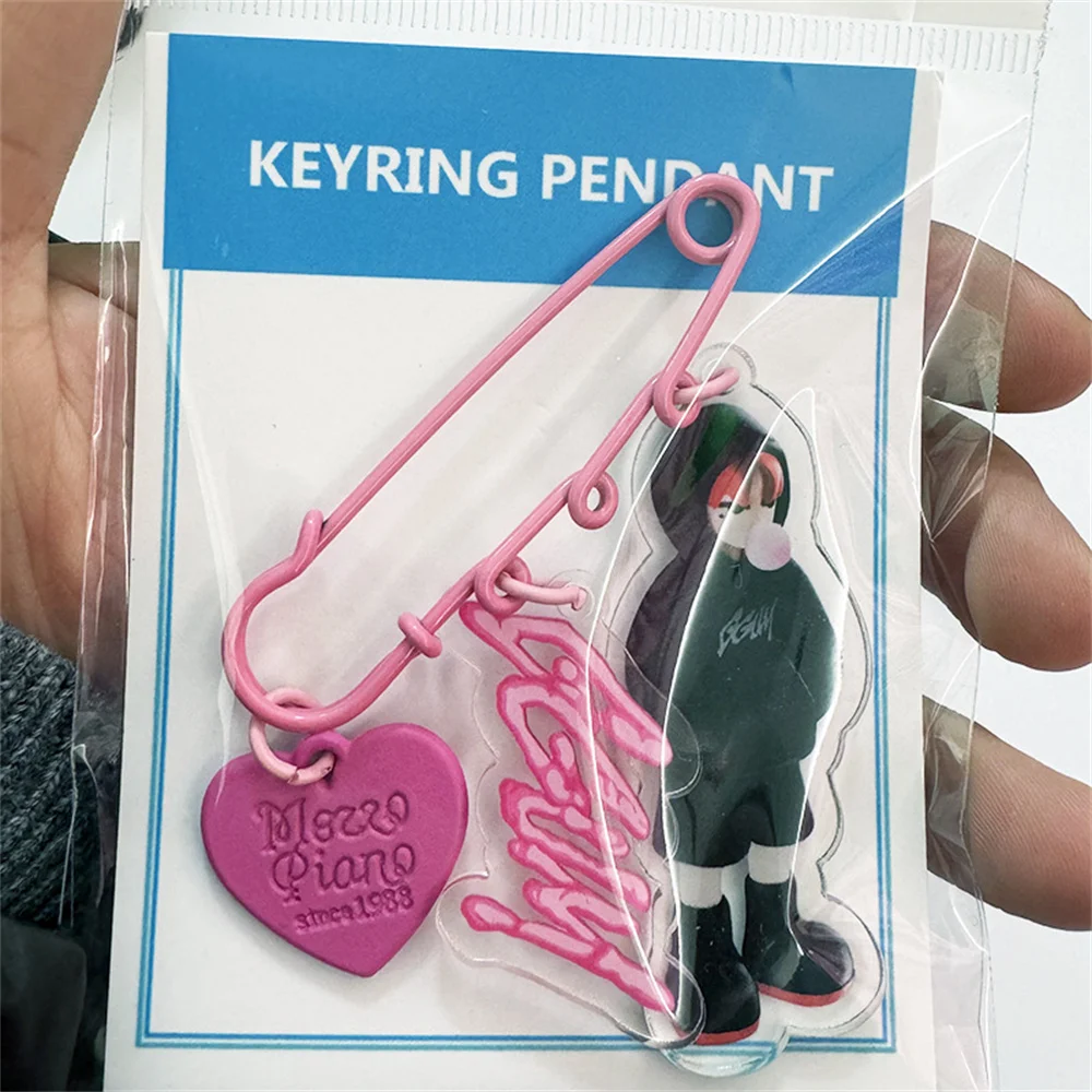 Модные акриловые броши Yeonjun GGUM Solo альбом Ins двухсторонние булавки с фотопринтом