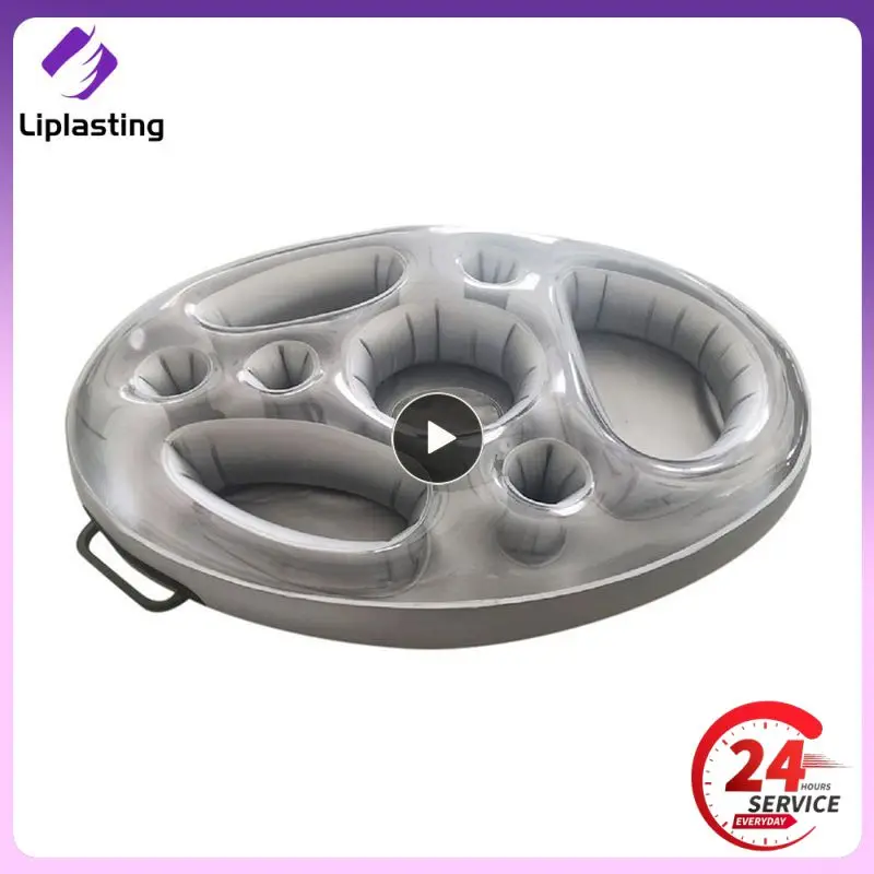 

Summer Party Bucket Cup Holder Inflatable Pool Float Beer Fruit Drinking Cooler Table Bar Tray Beach Swimming Pool Accessories