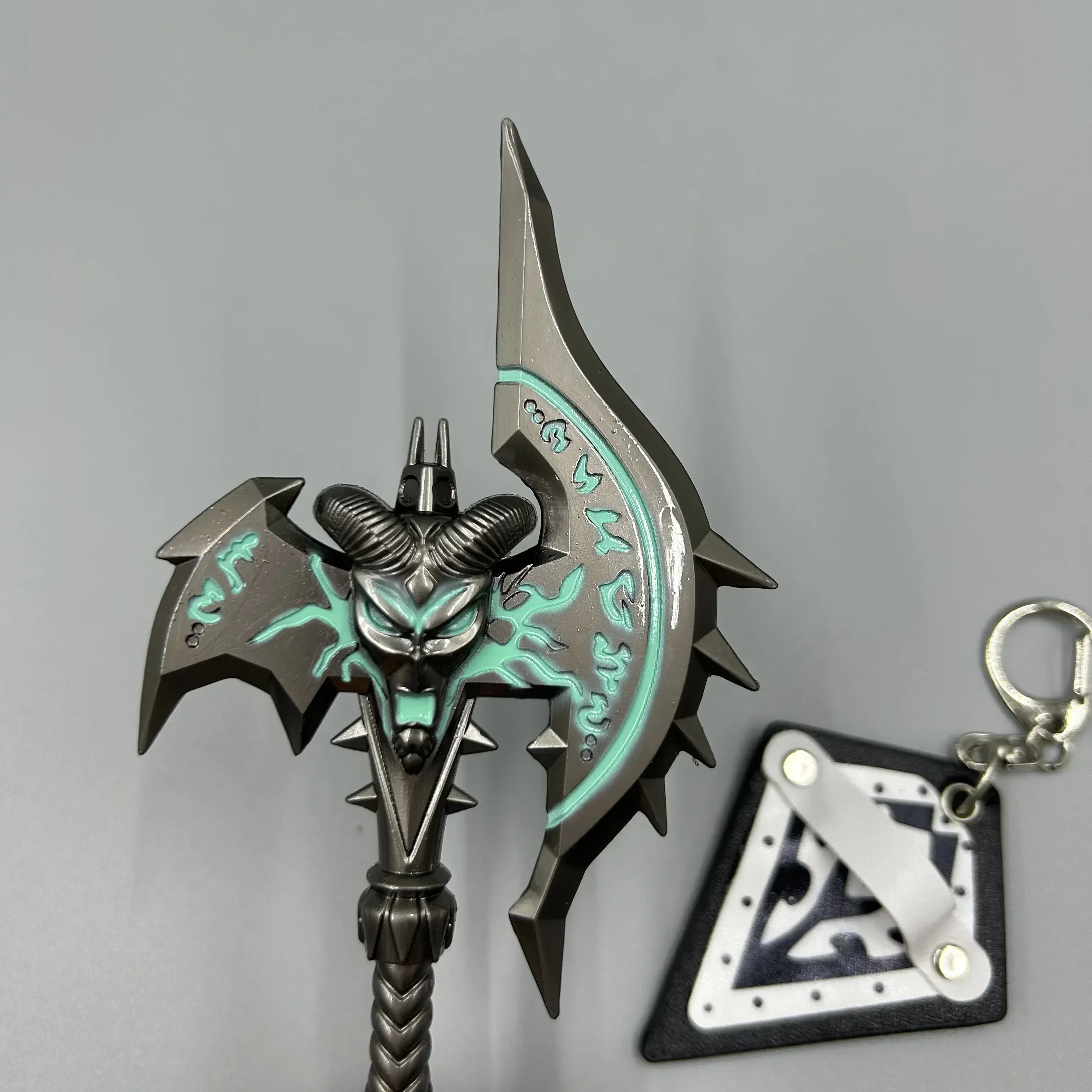 18 см Shadowmourne Axe World of Warcraft оружие Azeroth металлическая катана самурайский меч модель