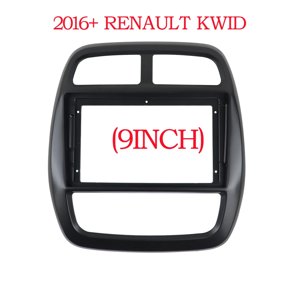 

Автомобильный радиоприемник BYNCG 2 Din, 9 дюймов, установка DVD GPS Mp5 ABS PC, пластиковый корпус для RENAULT KWID 2016 +, комплект для приборной панели