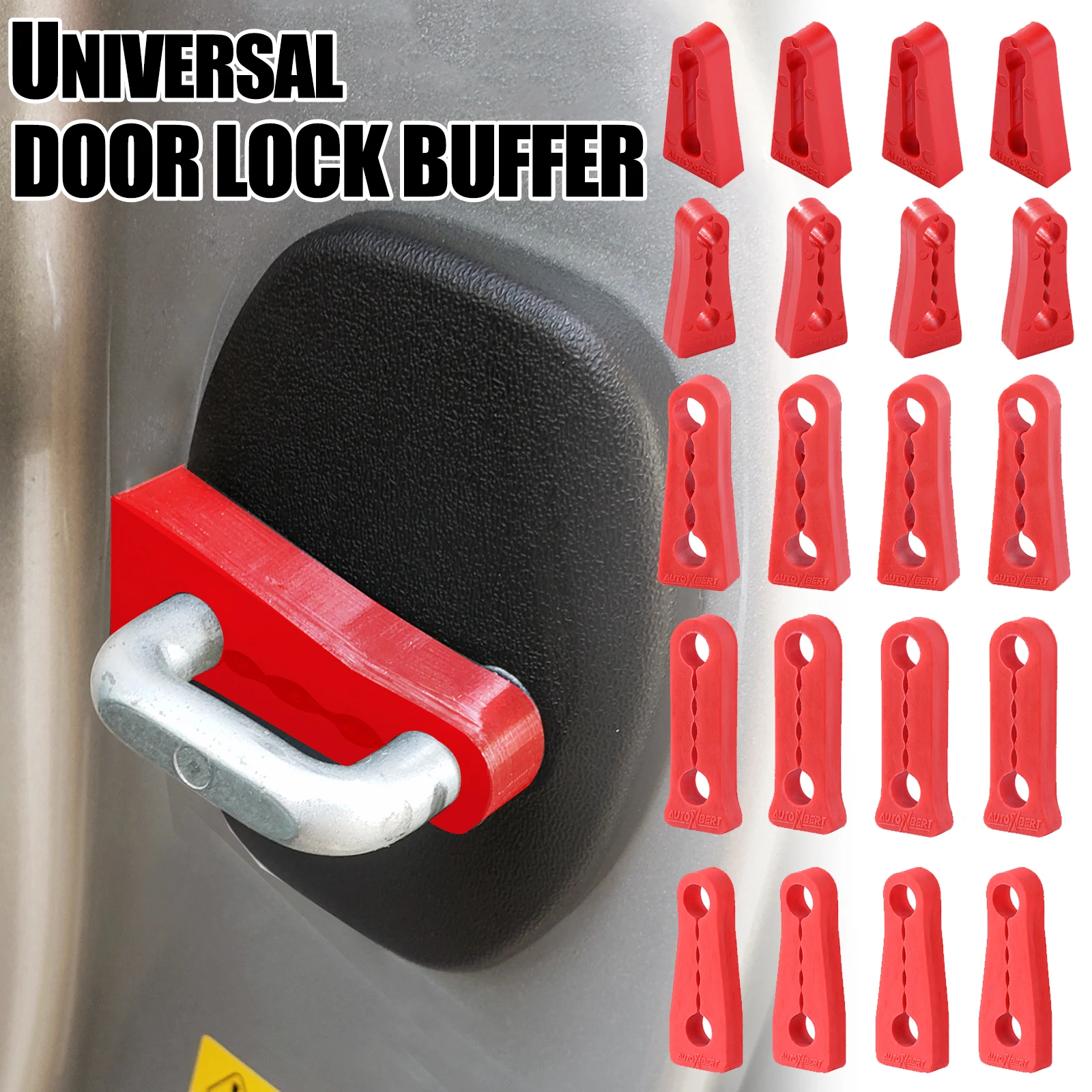 Универсальный автомобильный дверной замок демпфер для Toyota Nissan VW Hyundai KIA Peugeot