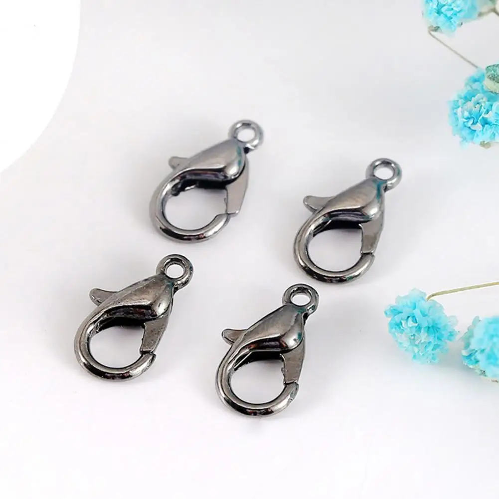 

Alloy 100Pcs Convenient Metal Lobster Clasps Exquisite Jewelry Findings