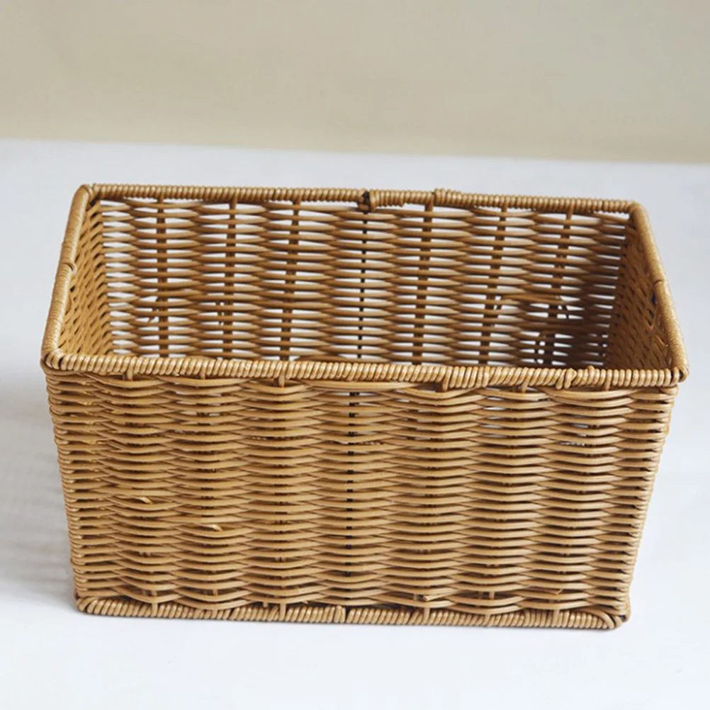 

Basket Baskets Storage Woven Organizer Wicker Tray Seagrass Rattan Bin Fruitdesk Serving Snack Pantry Lids Picnic Straw