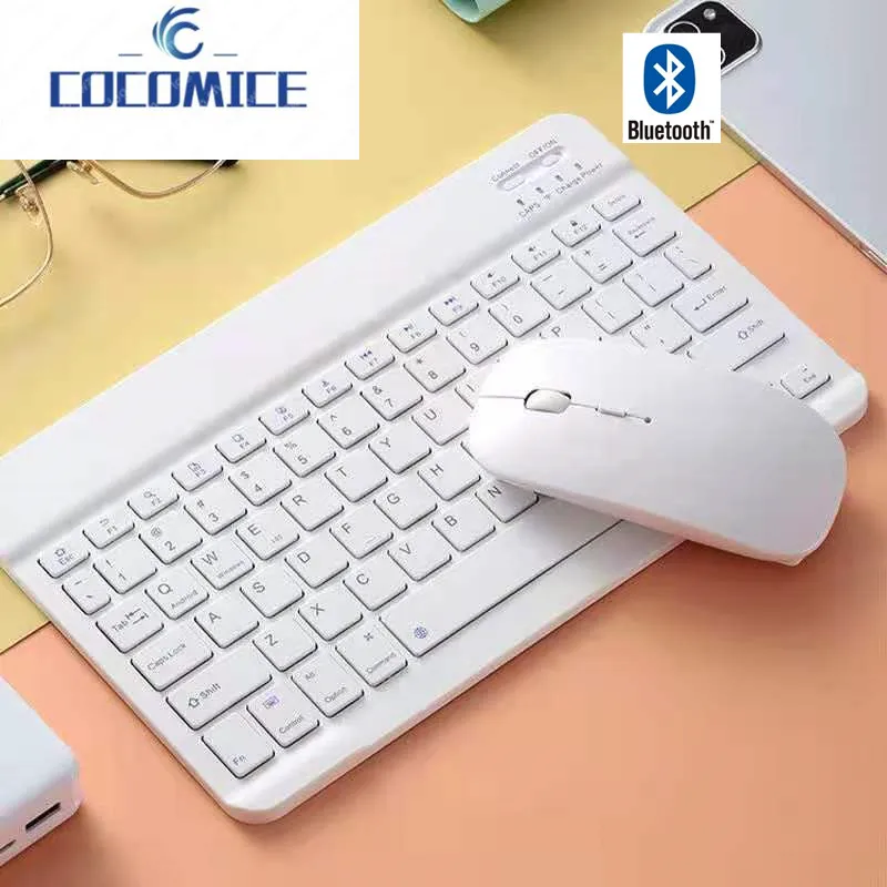 

Беспроводная Bluetooth-клавиатура и мышь, 10 дюймов