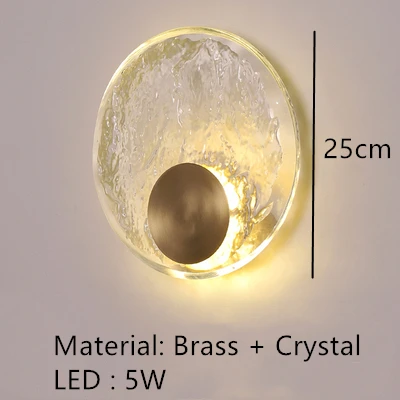 

Настенный светильник IWP, круглый, медный