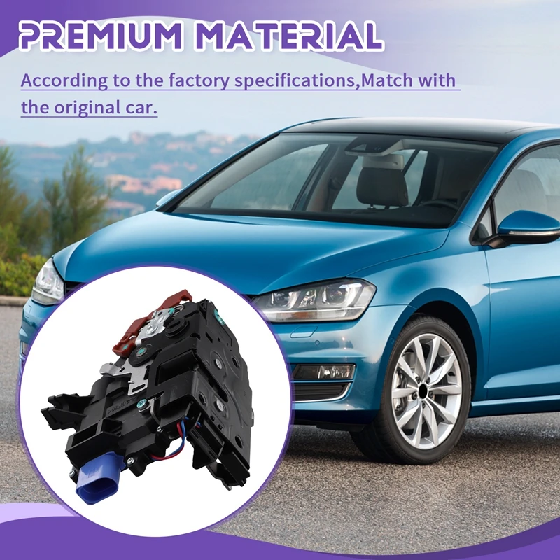 Привод защелки замка задней правой двери для VW Golf GTI MK5 Touran Phaeton Skoda Octavia Porsche Cayenne 955