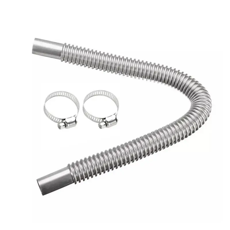 

100-300cm Air Parking Heater Stainless Steel Exhaust Pipe Tube Gas Vent Fit Air Diesels Parking Tank Car Heaters Accessories