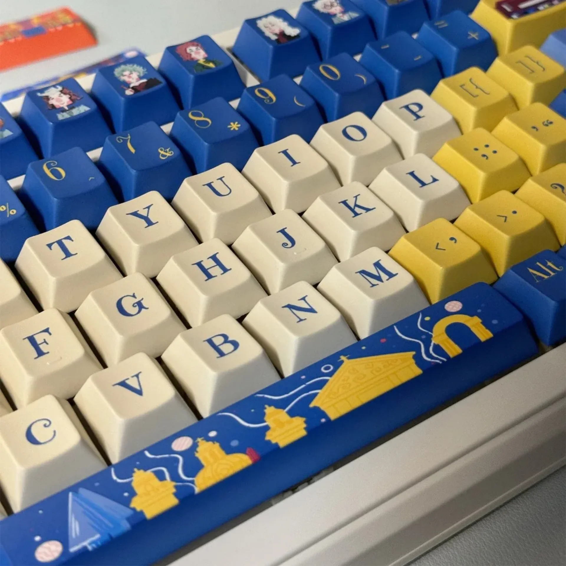 Маленький полный комплект вишневый музыкант кейкап PBT для Mx Cherry Gateron