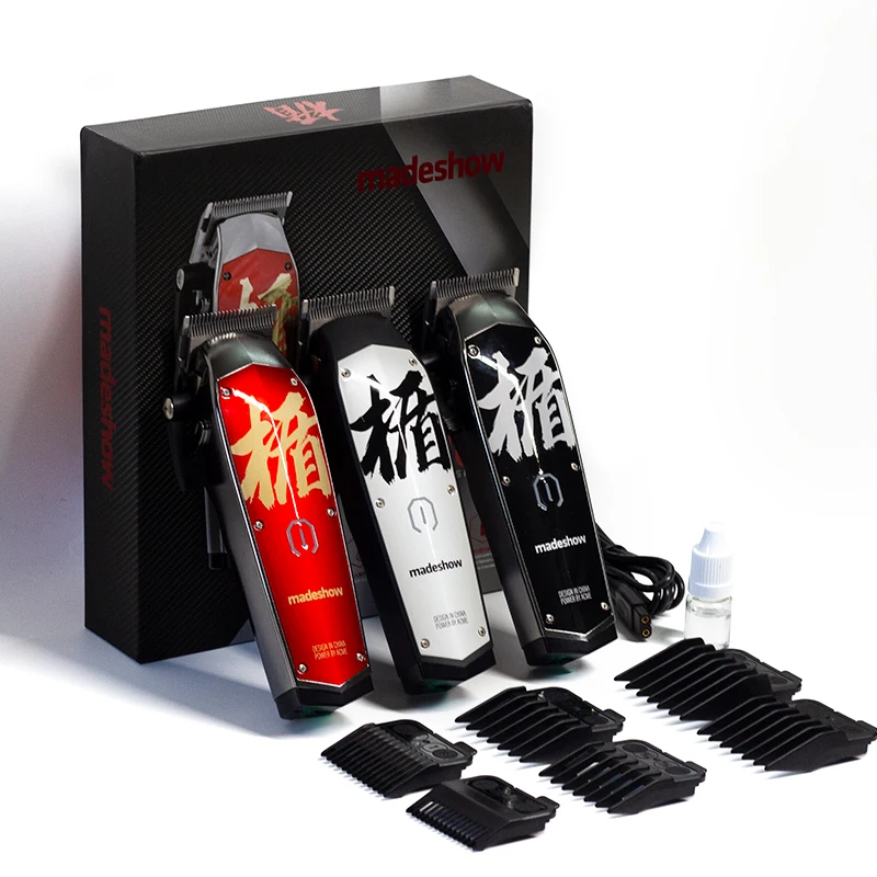 Профессиональная машинка для стрижки волос Madeshow M10 + машинка для стрижки волос M11 машинка для стрижки волос для мужчин машинка для стрижки волос 7000 об/мин Парикмахерская