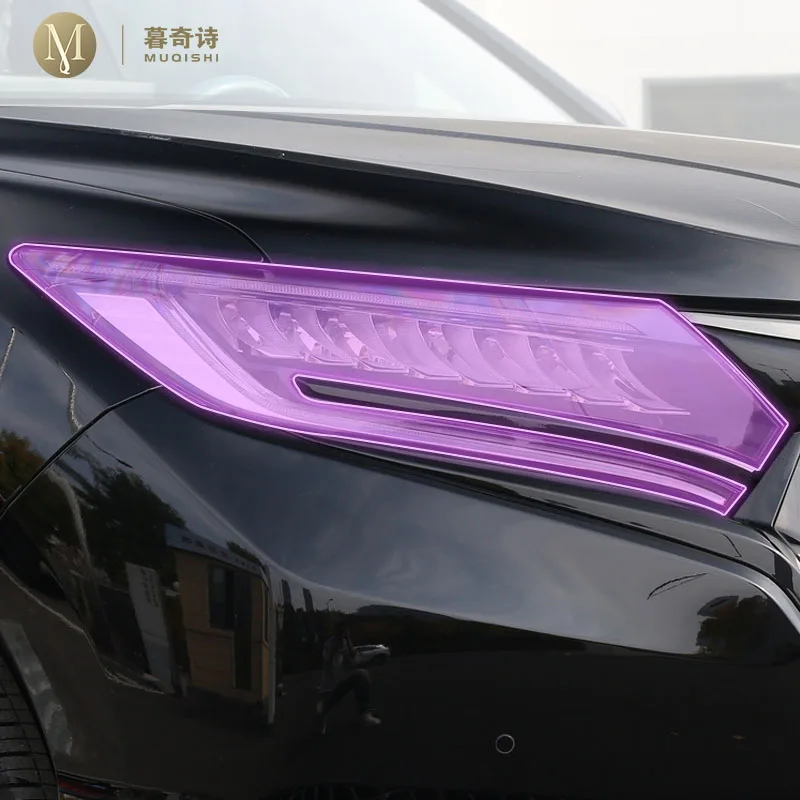 MUQSHI предварительно вырезанная автомобильная фара устойчивая к царапинам
