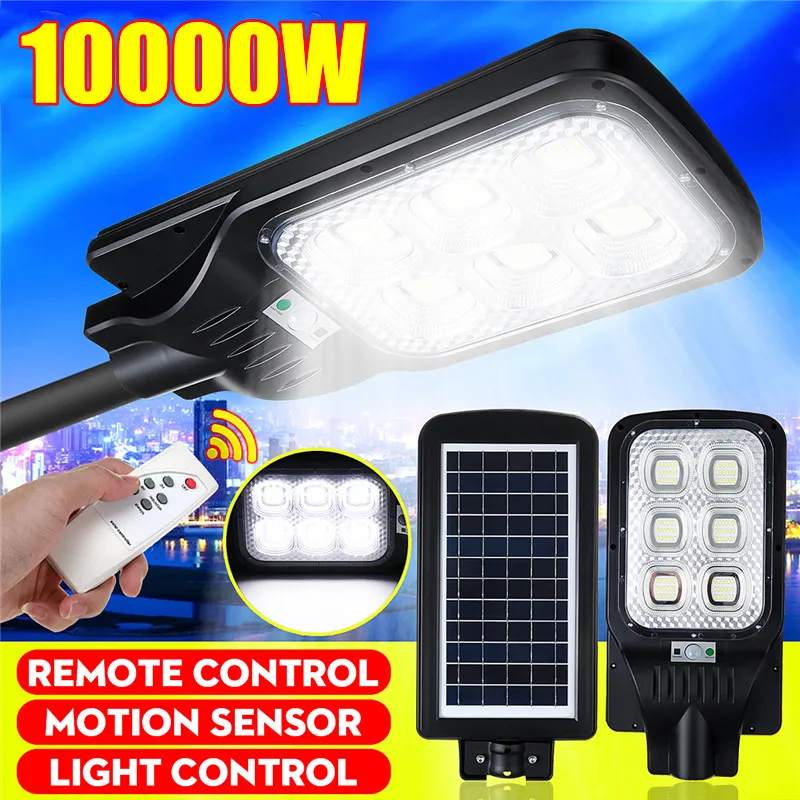 

Newest 360W Led Solar Street Light with/no Remote Control Motion Sensor IP65 Waterproof 108LED Outdoor Solar Garden Wall Lamp