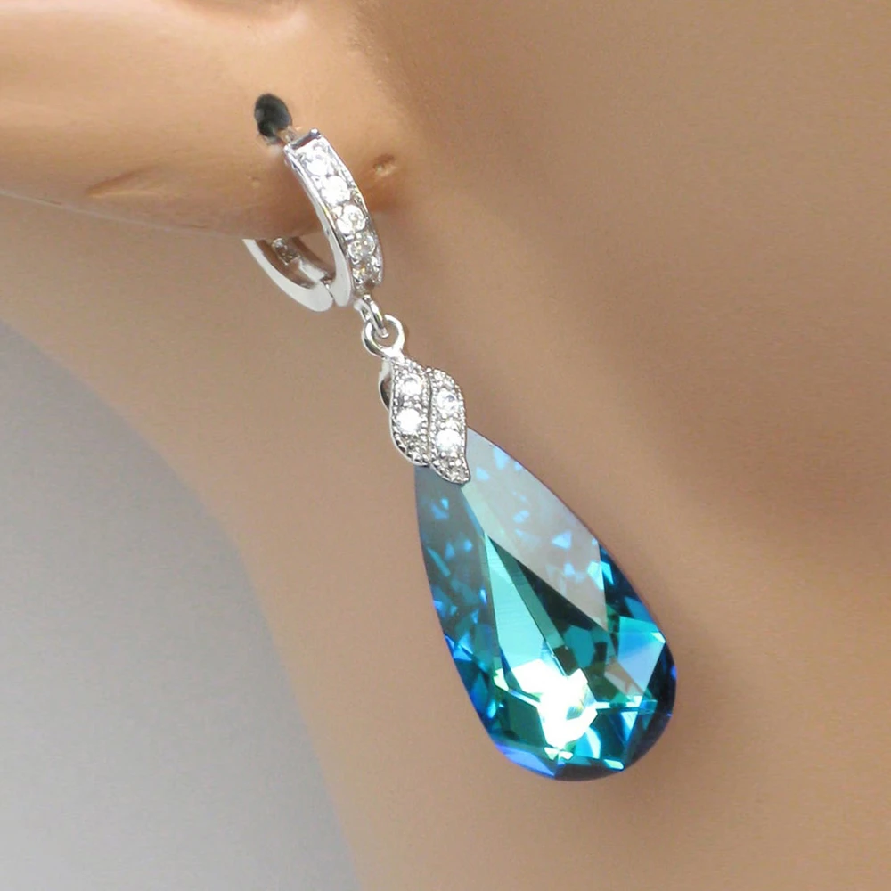 

Яркие серьги-подвески CAOSHI, Женские Ювелирные изделия для вечерние, аксессуары с нежным дизайном для женщин, Модный женский свадебный подаро...