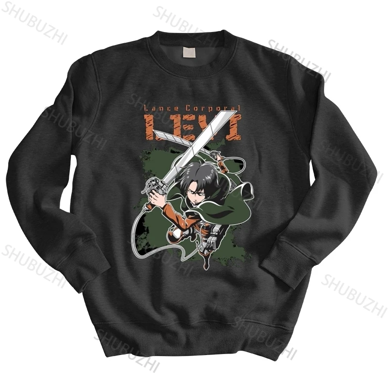 Мужская толстовка весенняя городская тонкая для мужчин аниме манга Акерман