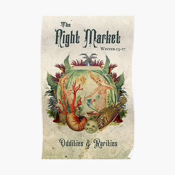 

Плакат Stardew Valley Night Market, Настенная роспись для дома, винтажное украшение, картина написанная в стиле модерн Room, без рамки