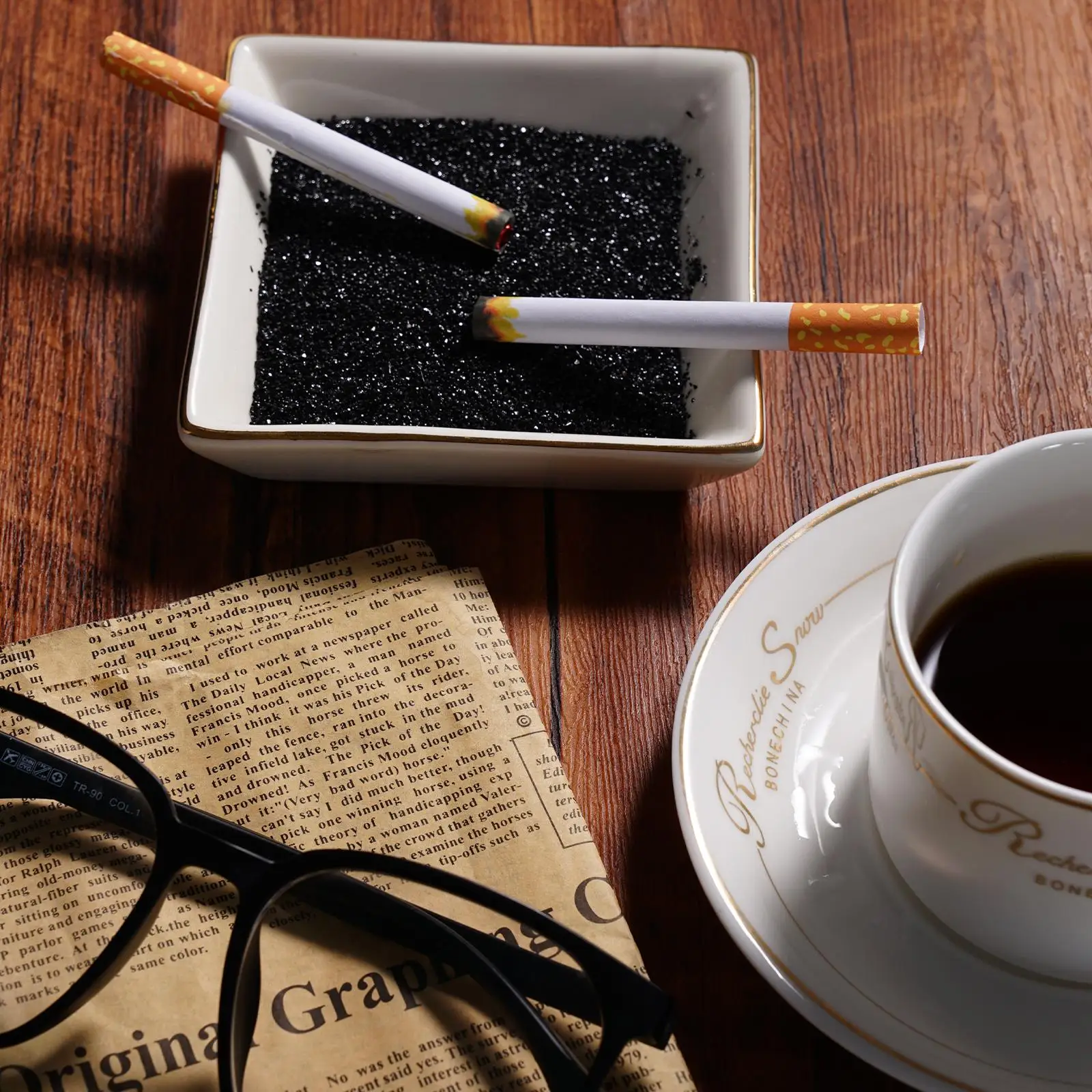 2 шт. искусственная сигарета прикол сувенир реквизит для фокусов игрушки на День