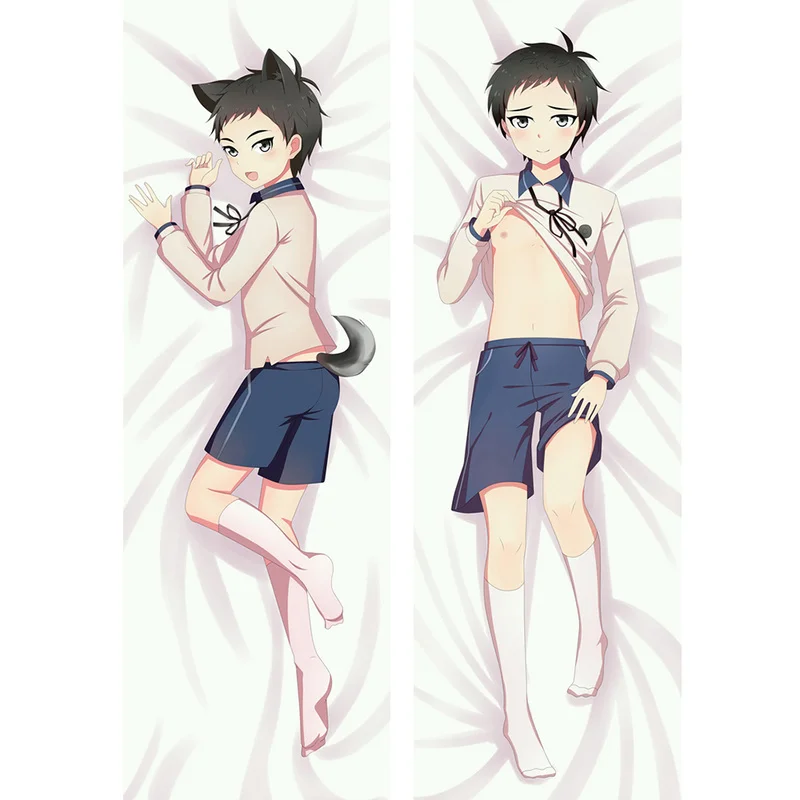 50x180 см аниме Hunter x Cosplay Подушка Чехол крутой мужской Dakimakura двухстороннее