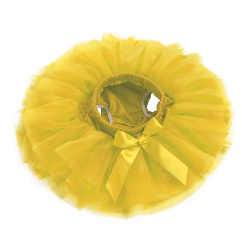 

Baby Girls Layered Skirt Toddler Dance Ruffled Bowknot Bloomer Diaper Cover N84E