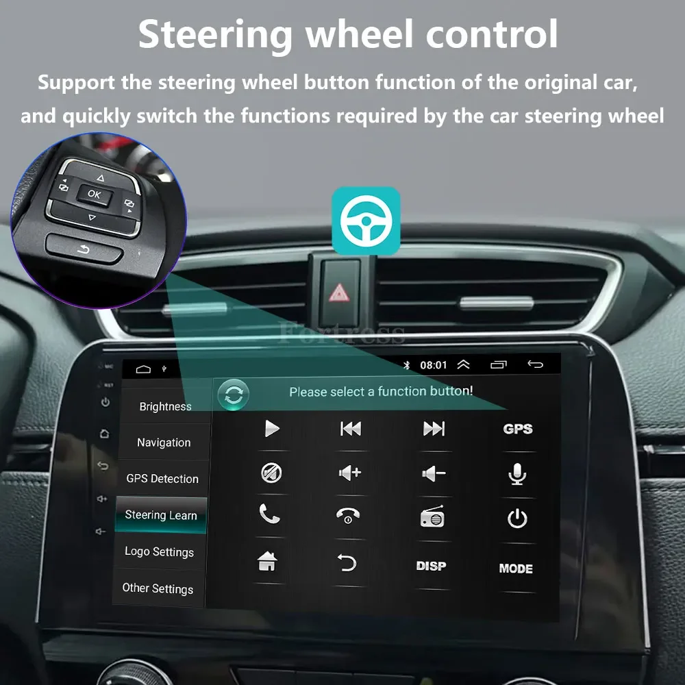 Фото Android 16 для Honda CRV CR-V 5 RT RW 2017-2022 Автомобильный радиоприемник Мультимедийный видеоплеер Навигационный стерео GPS Без 2din 2 din dvd №5