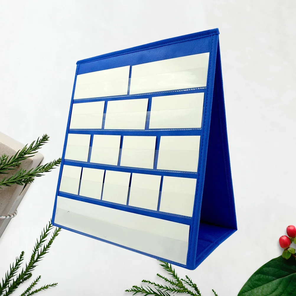 

1Pc Small Display Shelf, 33x305cm Small Small Display Shelf Table Double Sided Sentence Strips Small Display Shelf with 20Pcs