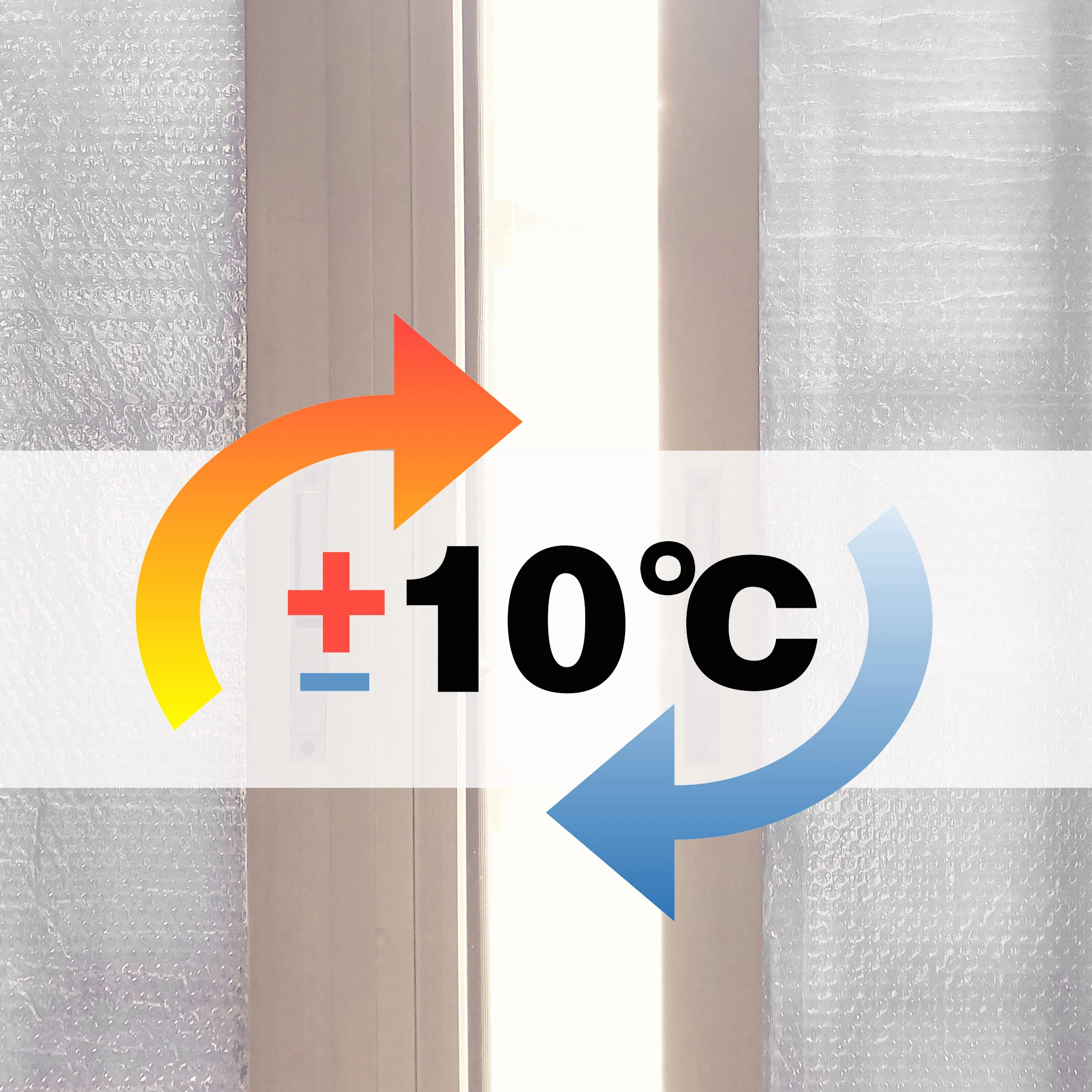 

Insulation Curtain Window Film Double-sided Aluminum Bubble Film Thermal insulation Film Sun Protection Reflective Shading