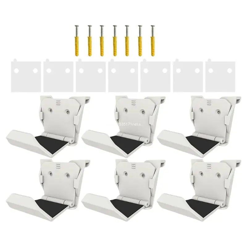 6 шт. настенный держатель для контроллера вешалка наушников крючок Прямая