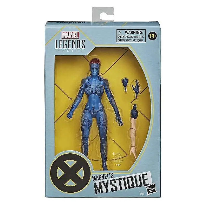 Marvel Legends X-men Mystique Action Figure 6 Inch Mutants Raven Darkholme Statue Model Toys Collection Gift for Friend Children