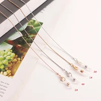 h68 2022 trend fashion noble elegant simple atmosphere non slip mask mask glasses chain metal hanging chain jewelry h68