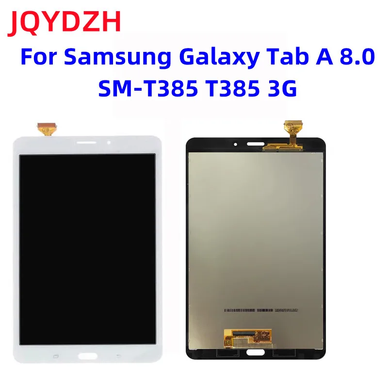 

ЖК-дисплей 8 дюймов для Samsung Galaxy Tab A 2017, 8,0 дюйма, T385, 3G, сенсорный экран, дигитайзер в сборе, 100% протестирован