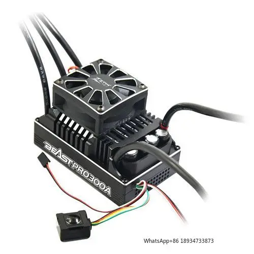 ZTW Beast Pro 300A Водонепроницаемый ESC 6-12S Lipo с двойным вентилятором для 1/5 багги