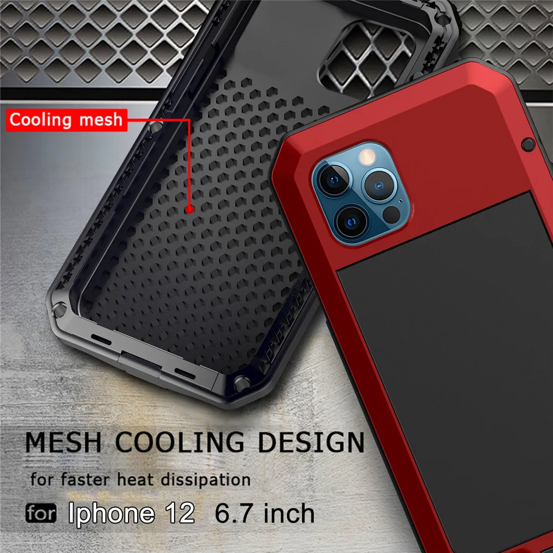 

Classic Plating Frame Phone Case For Iphone 13 12 11 Pro Max Xs Xr X S 7 8 Plus 2020 Mini Hard Metal Shockproof Waterproof Cover