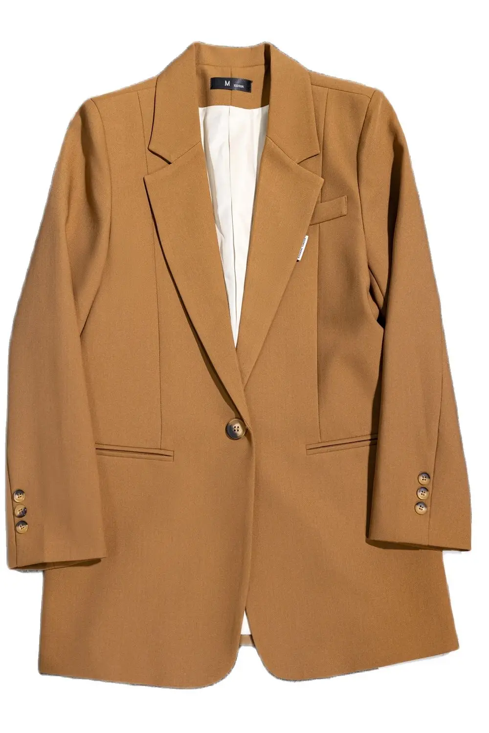 Korean Autumn Winter Women Coffee Gray Formal Blazer Office Ladies Female Long Sleeve Wide Loose Business Work Wear Jacket Coat