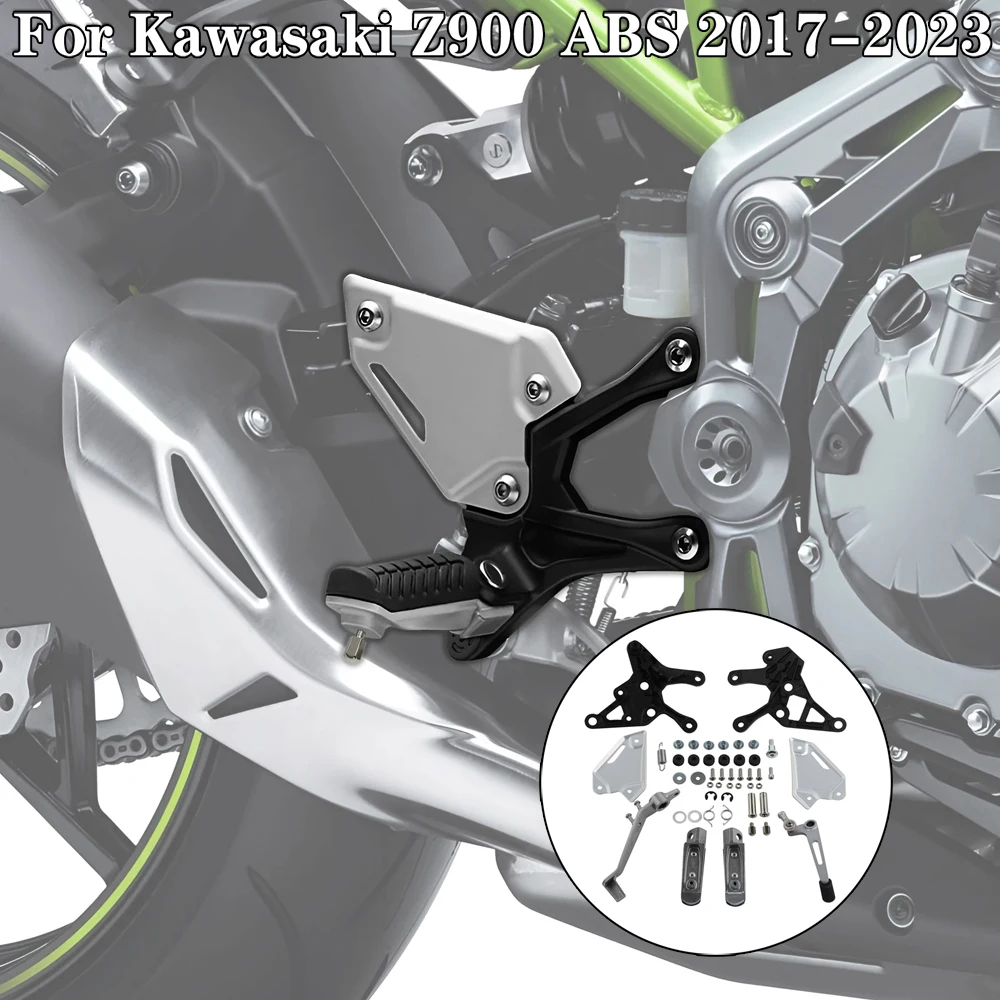 Передние Подножки для мотоцикла Kawasaki Z900 ABS 2017-2023