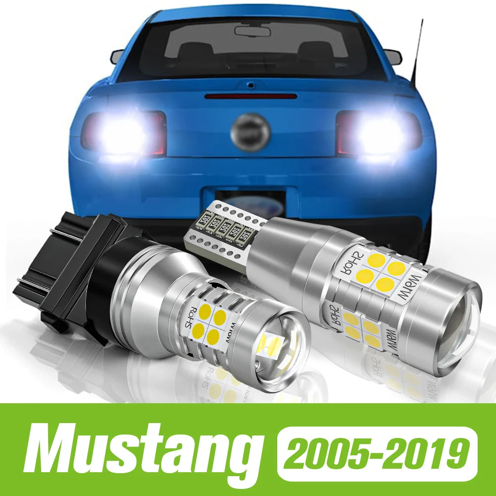 2 шт., светодиодсветодиодный фонари заднего хода для Ford Mustang 2005 ...
