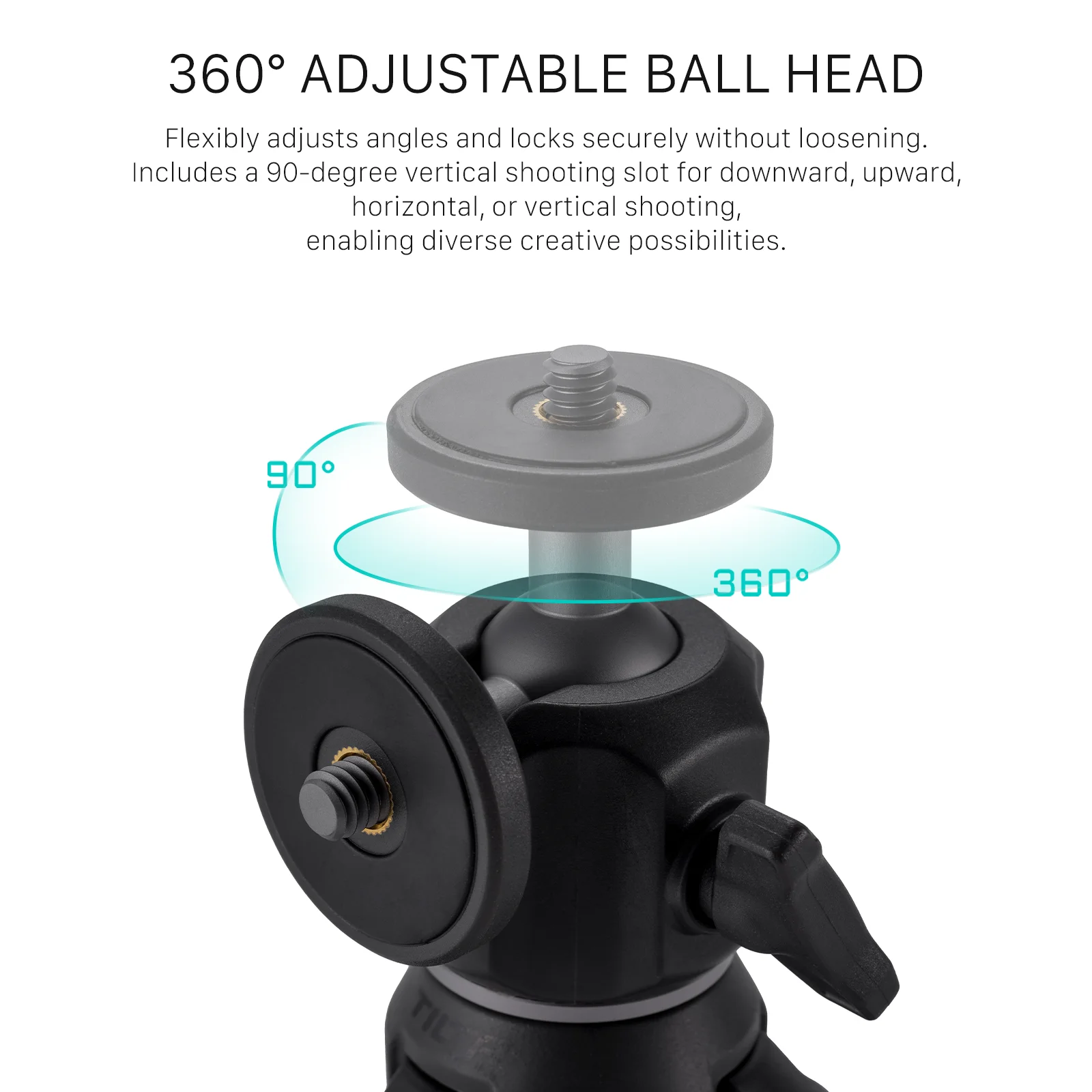 TILTA TT-VT01 Выдвижной штатив для видеоблогов (1 кг) Настольный монопод Tripe Мини-штатив